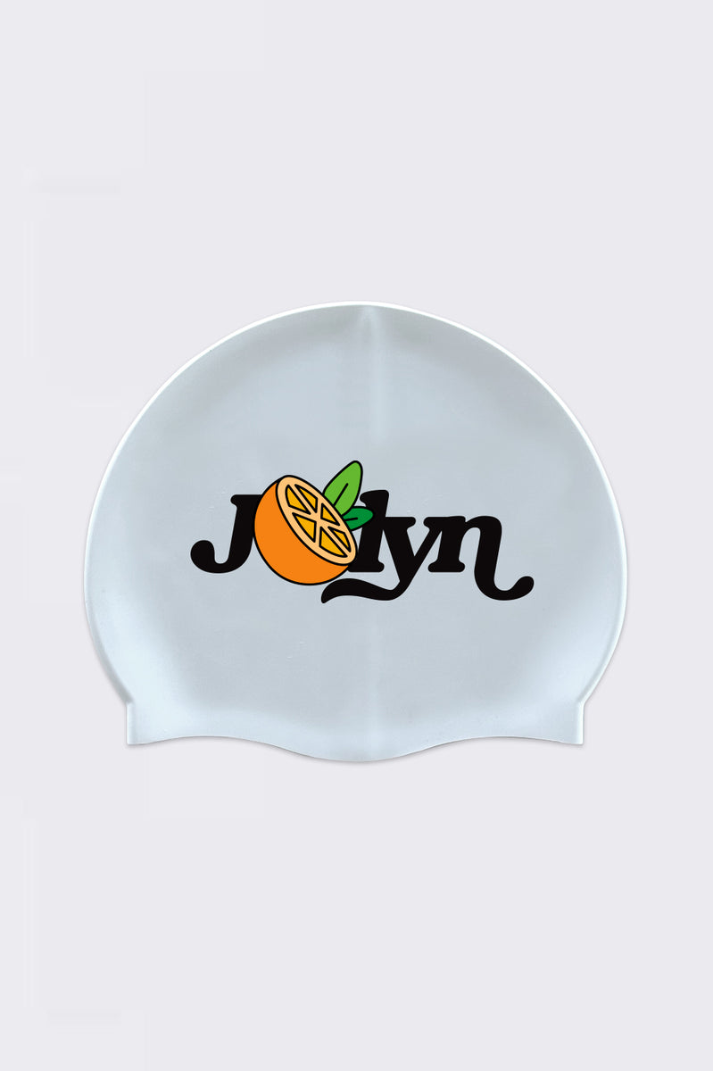 Printed Silicone JOLYN Exclusive Logo Swim Cap JOLYN