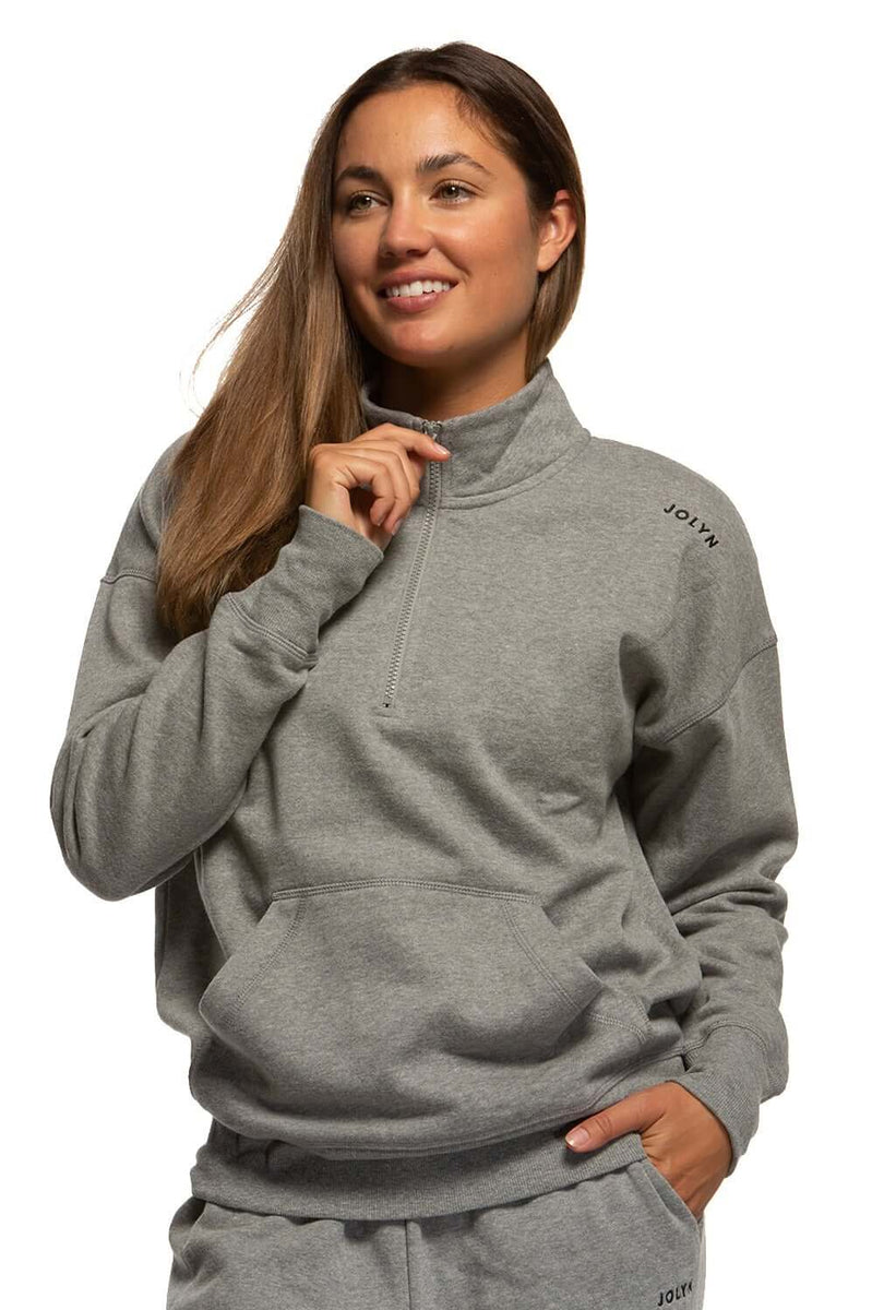 Eliza Quarter-Zip Fleece Women's Pullover | JOLYN