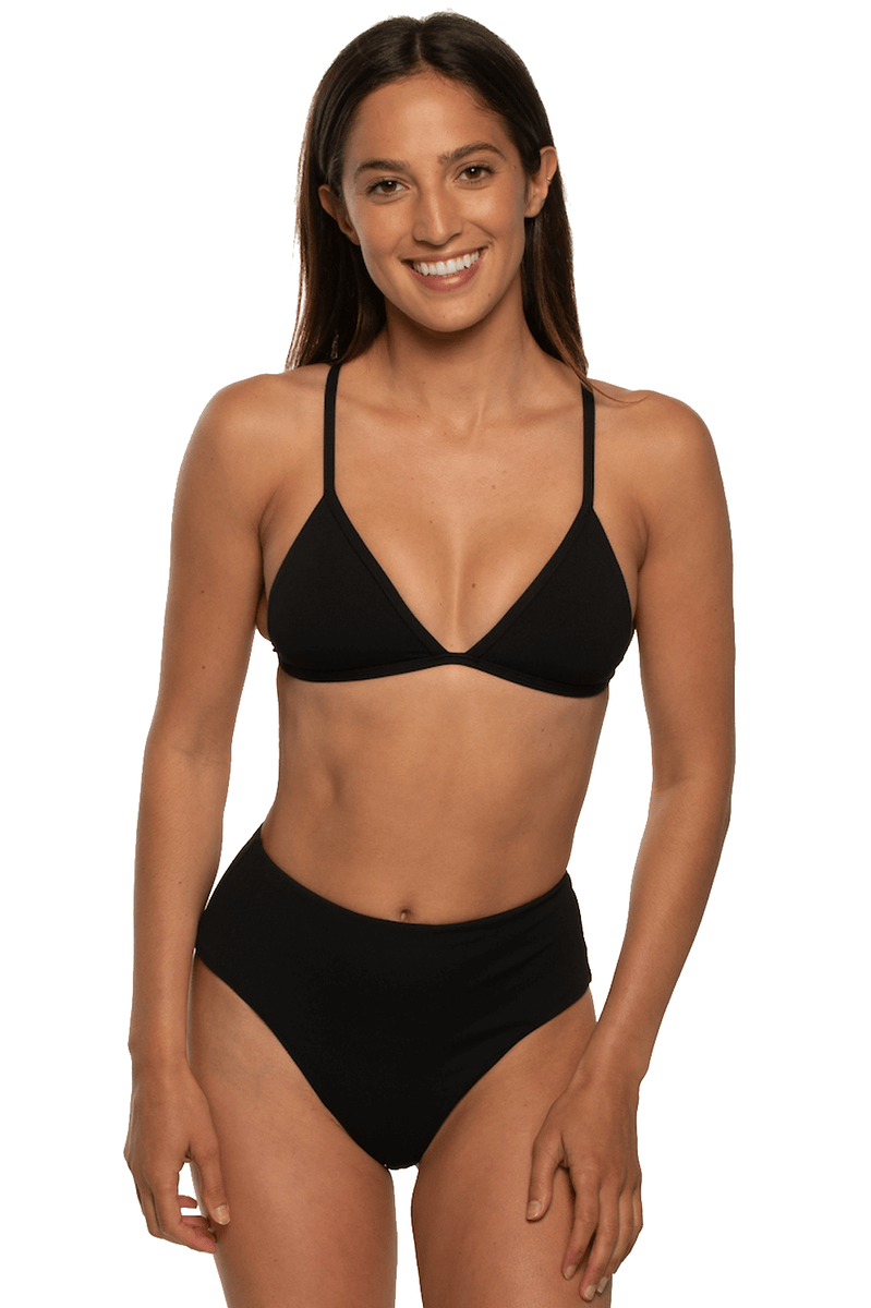 Natia High Waisted Bikini Bottom JOLYN Surf Collection JOLYN
