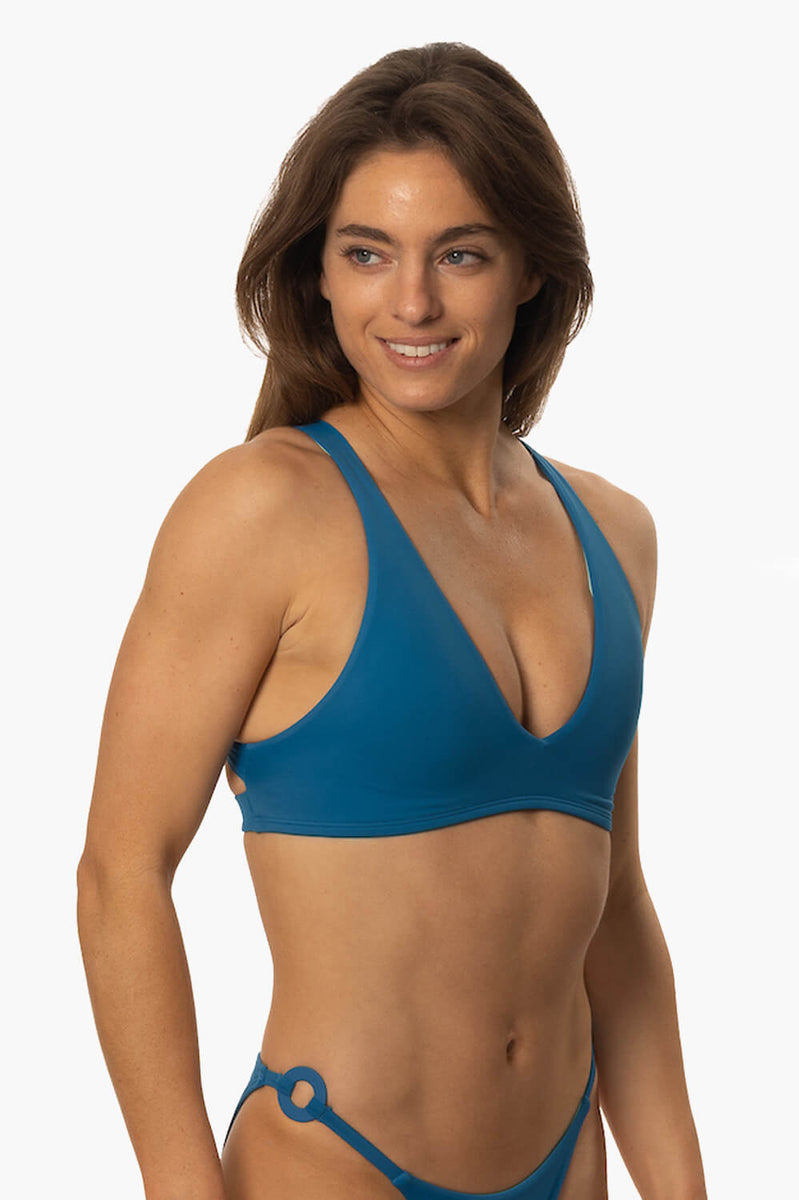 Karena Fixed Back Bikini Top JOLYN Surf Collection JOLYN