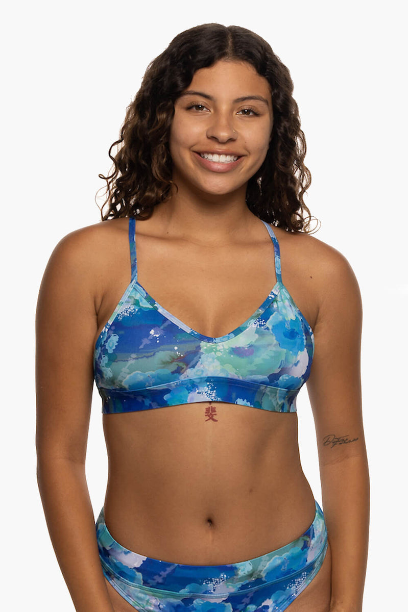 Mara FixedBack Bikini Top Limited Edition Prints JOLYN