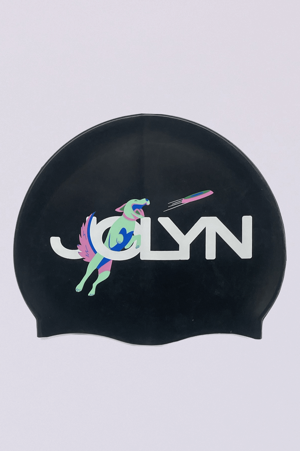 Printed Silicone JOLYN Exclusive Logo Swim Cap JOLYN