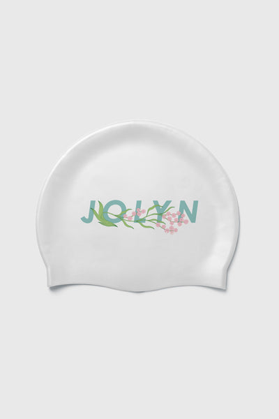 Flat lay image of Benito Swim cap