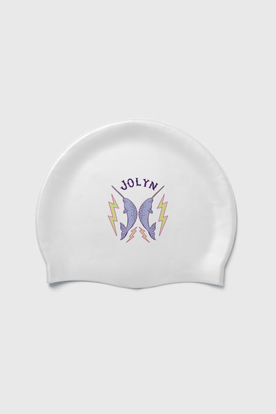 Flat lay image of Gnarnah Swim cap