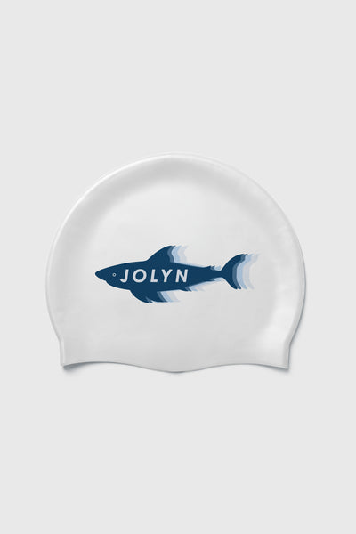 Flat Lay image of Shortfin swim cap