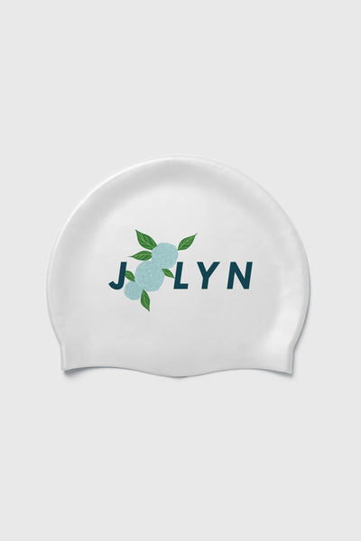Flat lay image of Wisp Swim cap