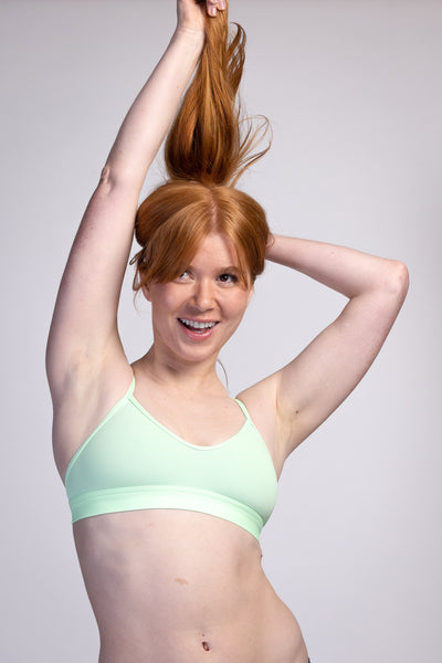 mint bikini top