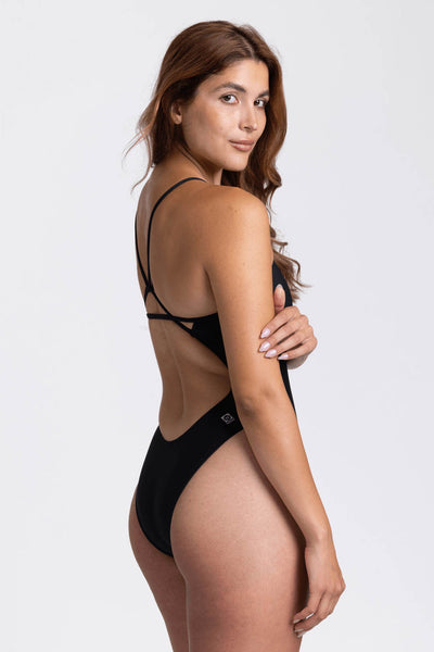 Medium & Moderate Coverage One Piece Sport Swimsuits