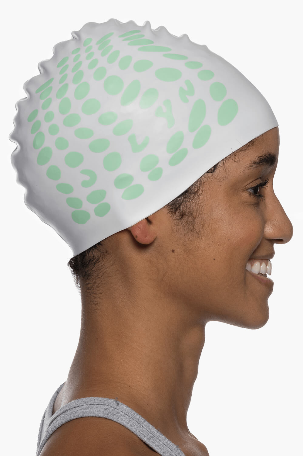 Printed Silicone JOLYN Exclusive Logo Swim Cap