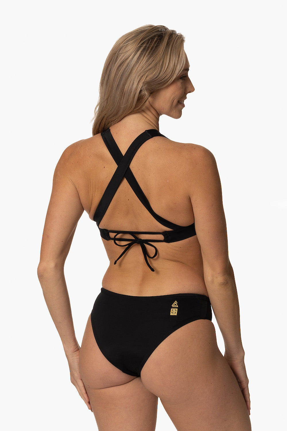Force High Neck Tie Back Bikini Top, JOLYN x Courtney Conlogue Surf  Collection