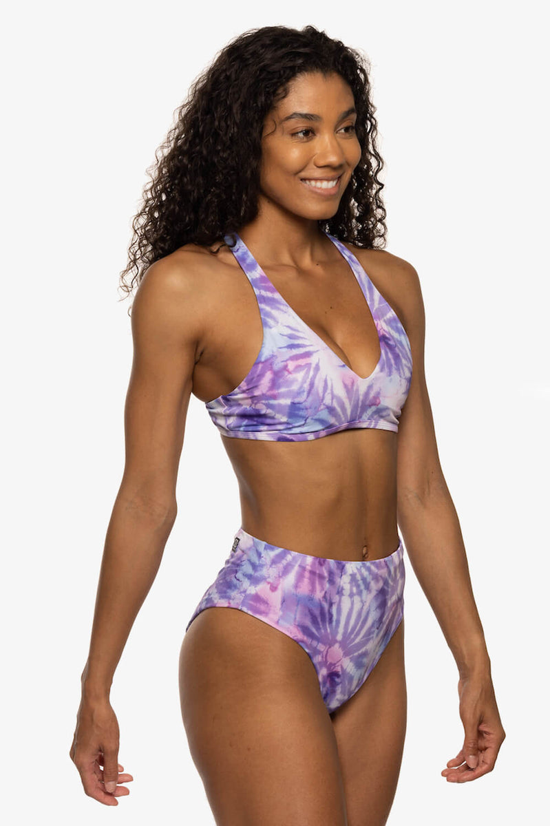 Natia High Waisted Bikini Bottom JOLYN Surf Collection JOLYN