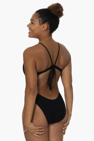 Tie-Back Cut-Out Swimsuit I The Beach Company Online